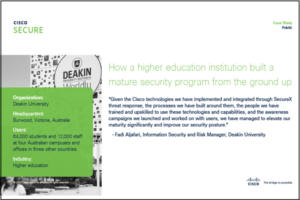 higher education cybersecurity case study